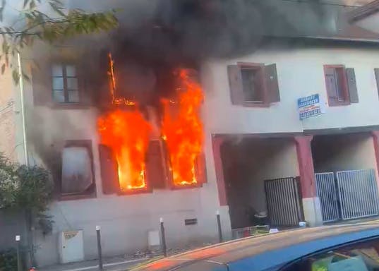 Incendie à Strasbourg : un décès, huit blessés et un suspect en garde à vue