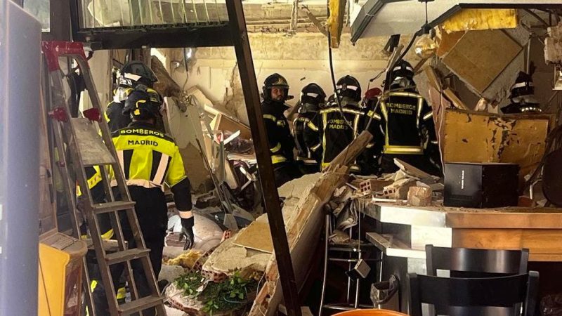 Madrid : Explosion dans un bar, 25 personnes blessées et bilan en cours d’évaluation