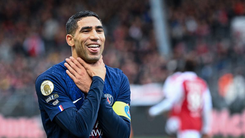 Hakimi brille à Brest : le PSG s’impose 3-0 et reprend la tête de la Ligue 1