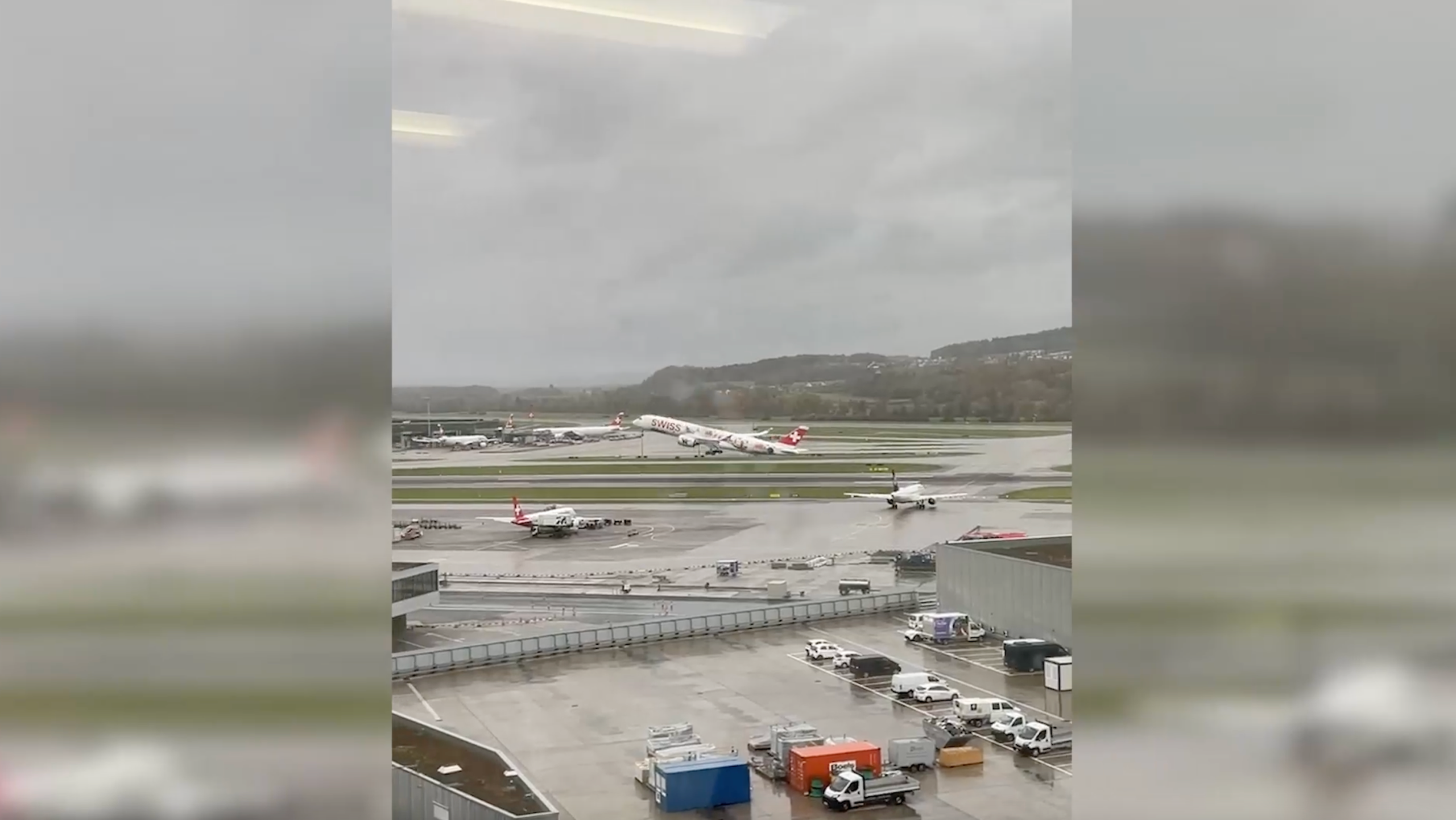 Swiss A350: go-around à Zurich après des rafales de vent lors du vol inaugural entre Zurich et Palma de Majorque