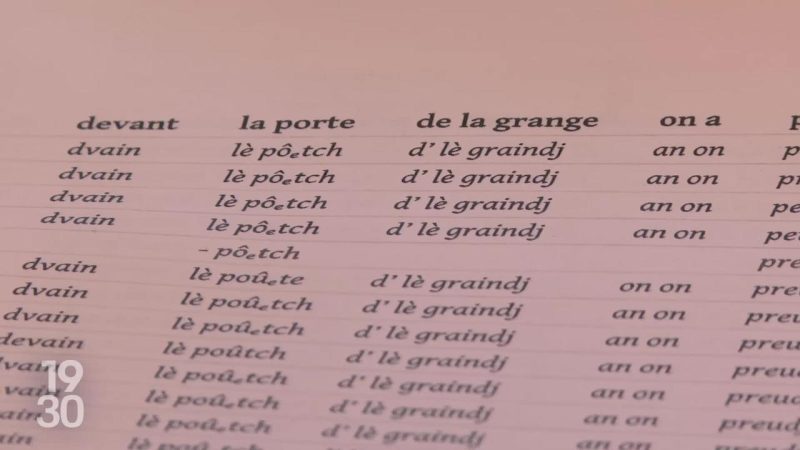 Atlas sonore des patois du Jura : préserver et valoriser le patois jurassien