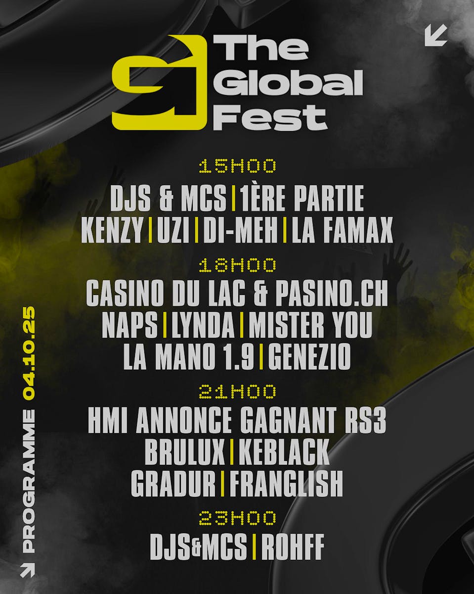 Le Global Fest va faire vibrer l’Arena de Genève
